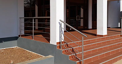 Ballustrades. Pharmaceutical laboratory, Lilongwe