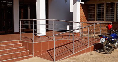 Ballustrades. Pharmaceutical laboratory, Lilongwe