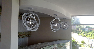 Plastered Ceiling Decor